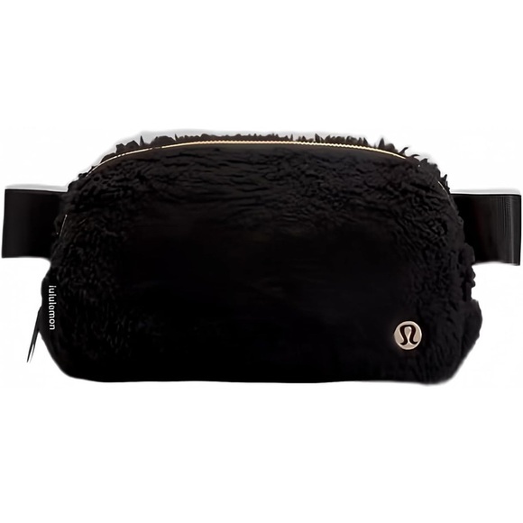 Lululemon Black Fleece Fannypack Bag - Picture 1 of 8